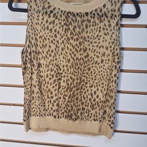 Carlisle Animal Print Tank Top